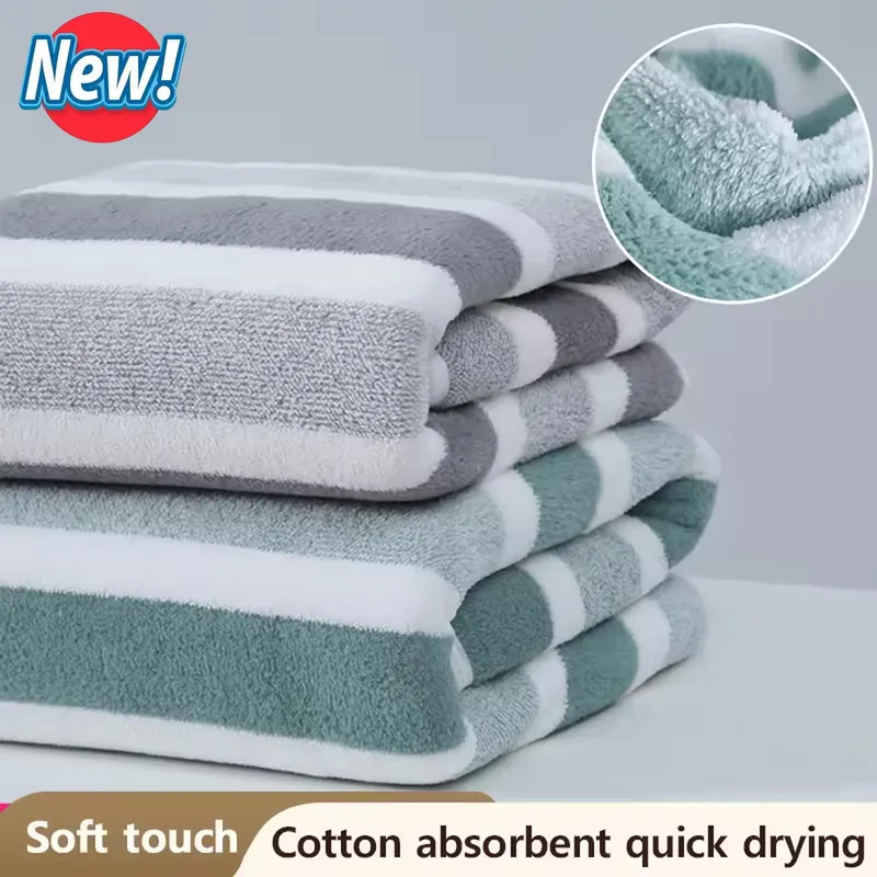 2026 New 1 Pc Striped Face Tow - đánh giá và giá Home Textiles Face Towel
