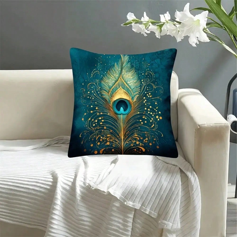 1pc 18x18 Inch Green Turquoise - đánh giá và giá Pillow Insert 18X18