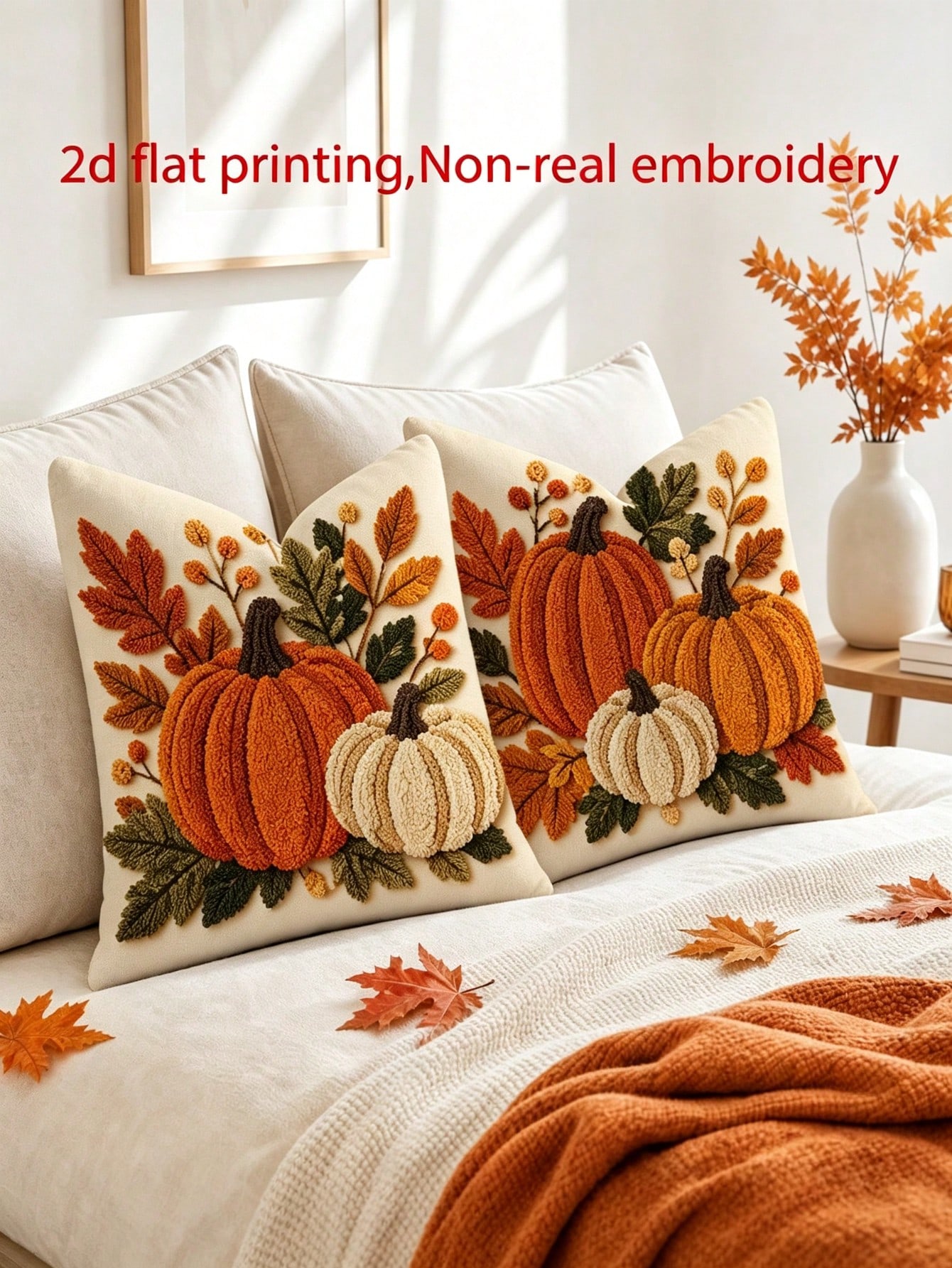 2pcs Country Rustic Fall Throw - đánh giá và giá Pillow Insert 18X18