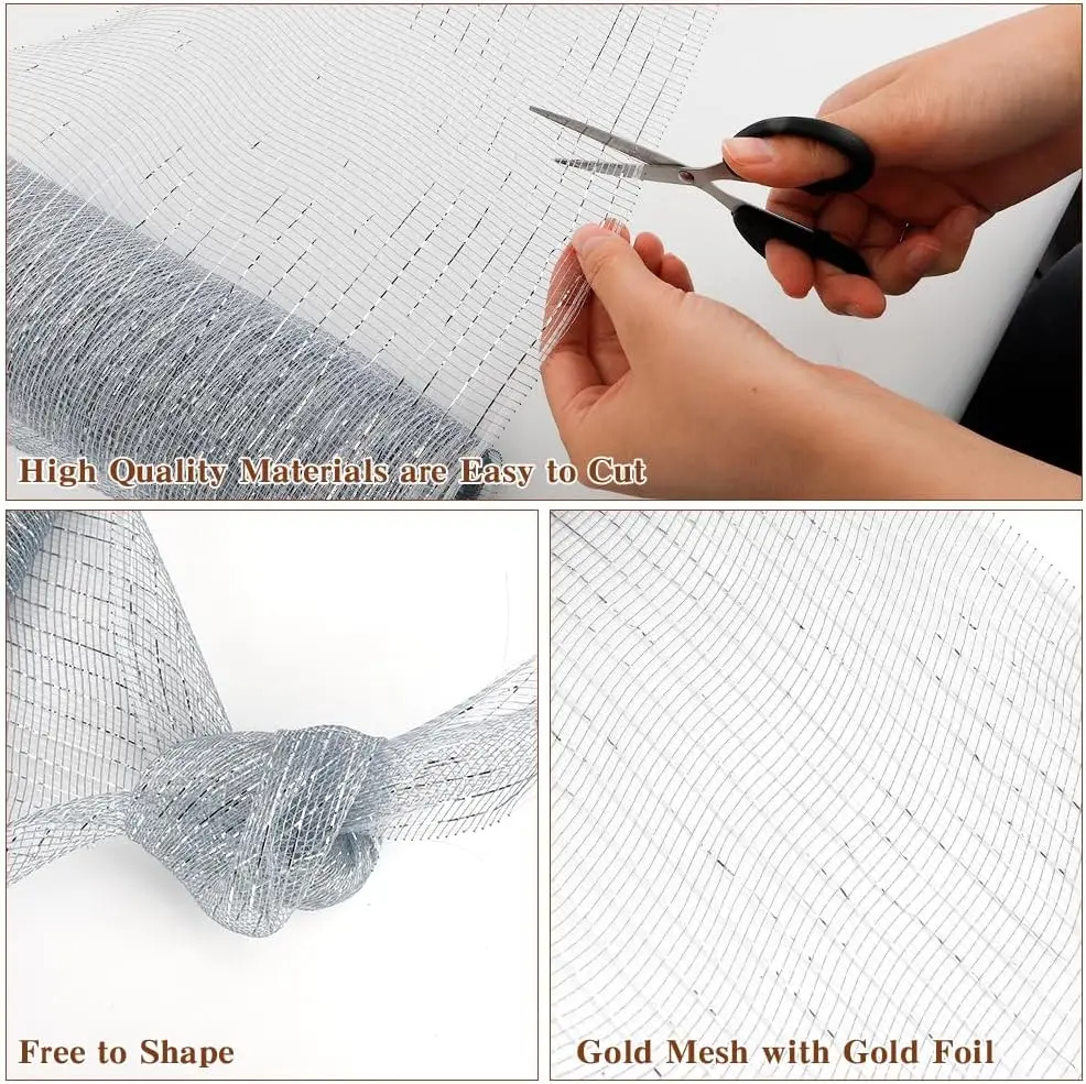 1Roll Grid Ribbon Xmas Tree De - đánh giá và giá Home Textiles & Decorations