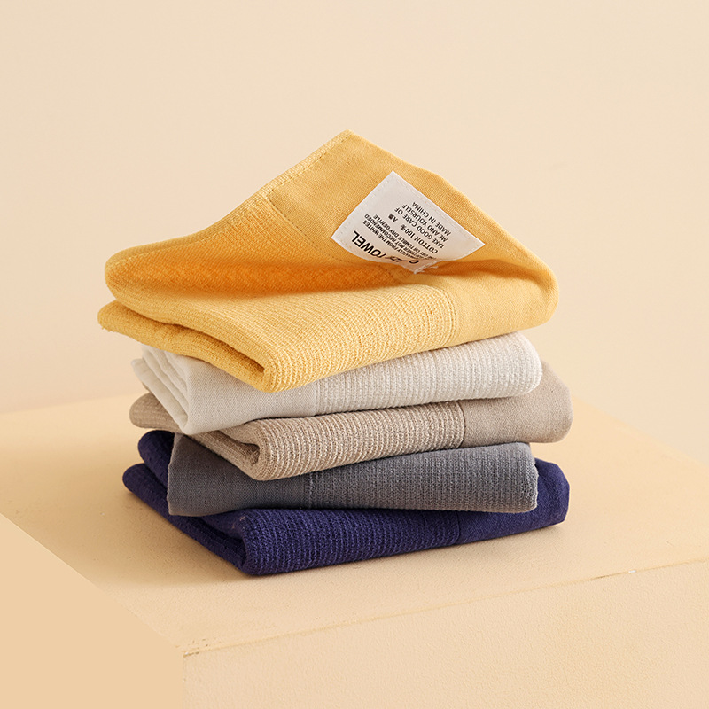 2/5Pcs Cotton Bath Towels Set  - đánh giá và giá Home Textiles Face Towel