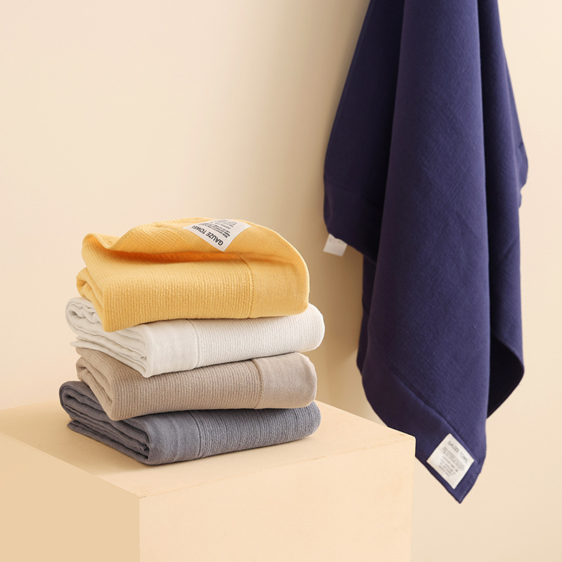 2/5Pcs Cotton Bath Towels Set  - đánh giá và giá Home Textiles Face Towel