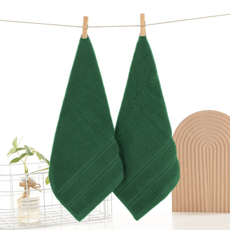 Square Hand Towel 100% Cotton  - đánh giá và giá Home Textiles Face Towel