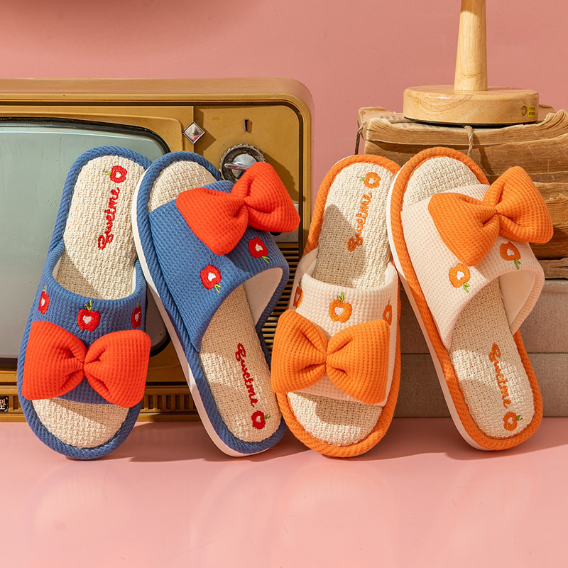 Comfort Linen Slippers for Cou - đánh giá và giá Home Textile