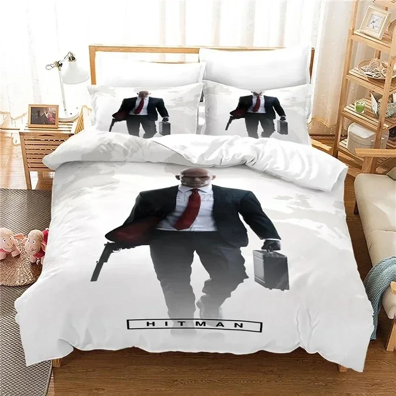 Hitman Killer 3D Bedding Set P - đánh giá và giá Home Textiles Sale