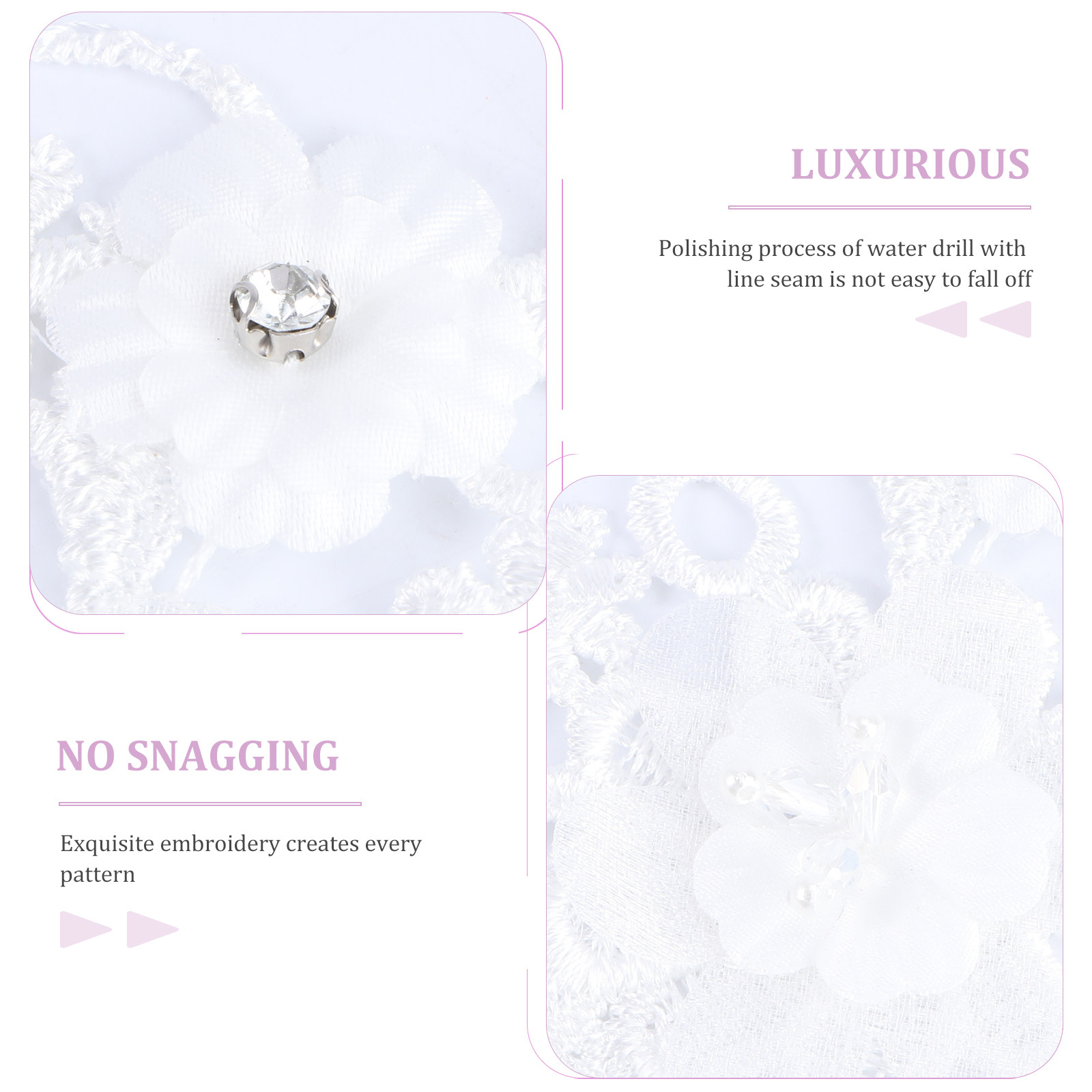 1Pair Premium Polyester Flower - đánh giá và giá Home Textiles Premium