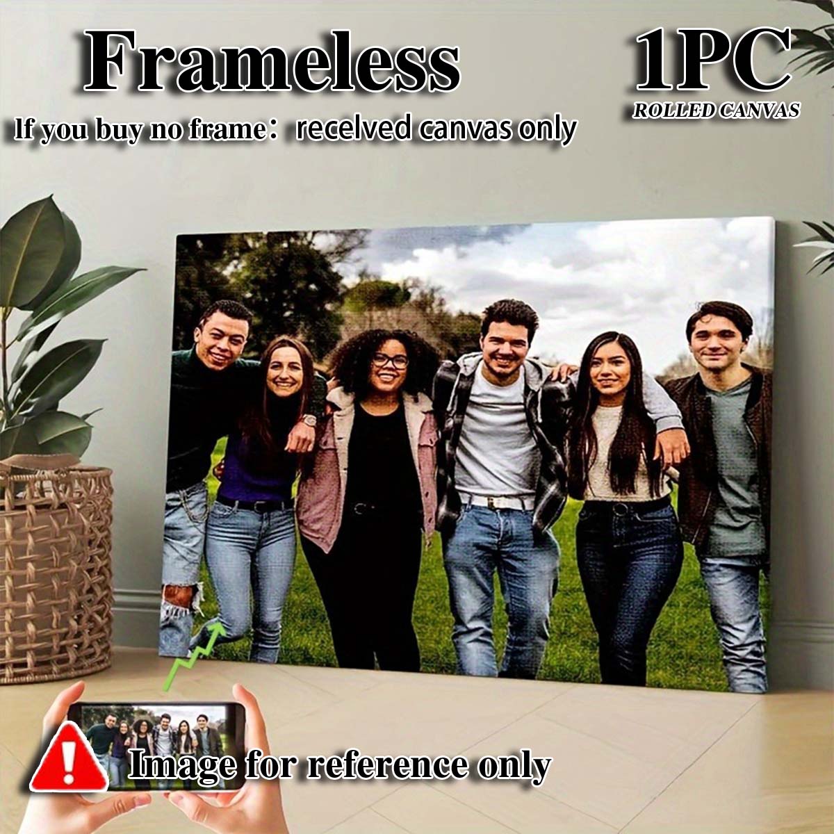 Custom 2D Photo Canvas Wall Ar - đánh giá và giá Home Textile