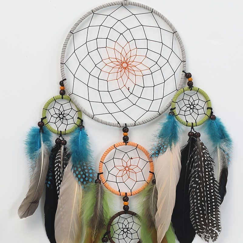 Vintage Multi-Circle Feather D - đánh giá và giá Home Textiles & Decorations
