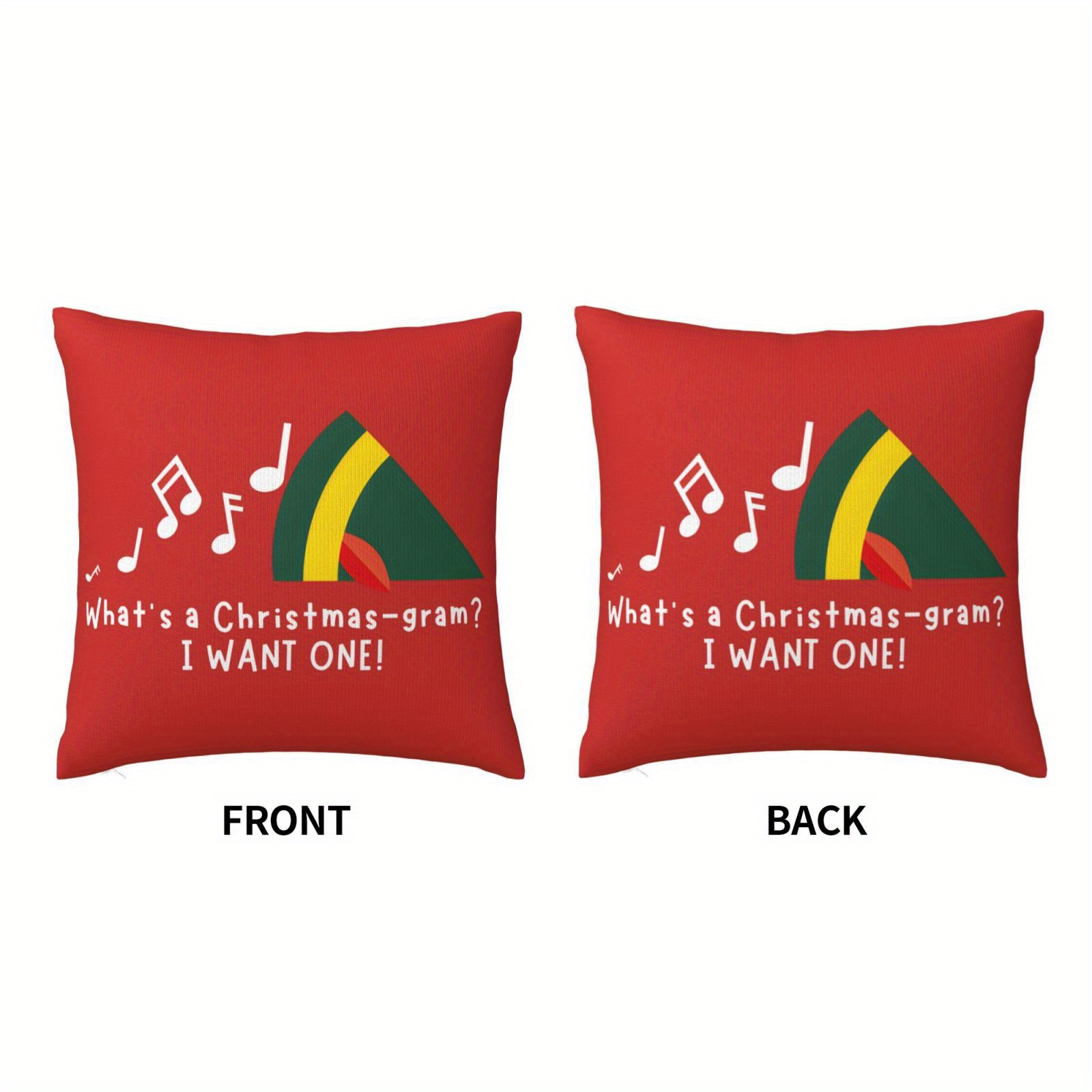 1pc Christmas Pillow Cover - B - đánh giá và giá Pillow Insert 18X18