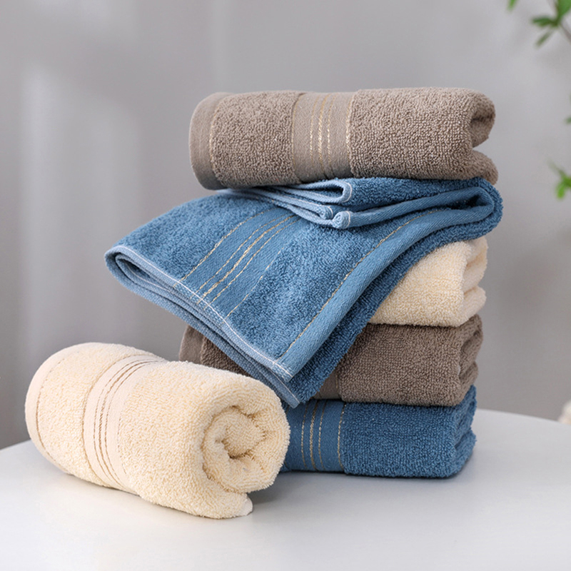 Thickened Absorbent Towel Pure - đánh giá và giá Home Textiles Face Towel