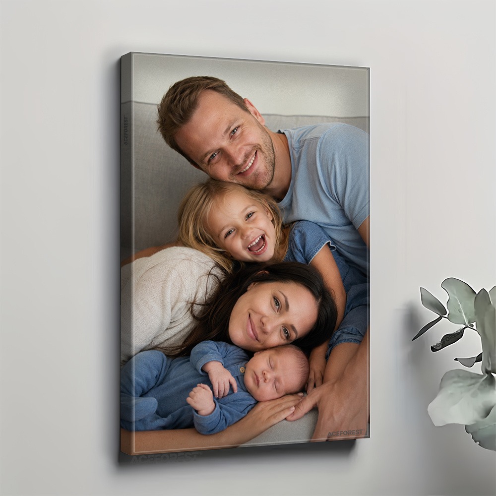 2D Personalized Photo Canvas W - đánh giá và giá Home Textile